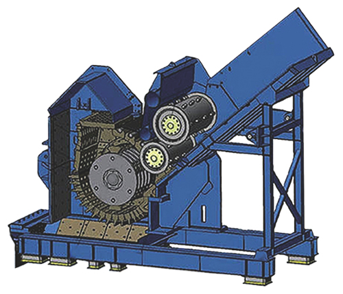   Hammermill Shredders / Crushers (Complete Scrap Recycling Plant) - Industrial Supplies and Solutions Company(ISSC), Chennai.