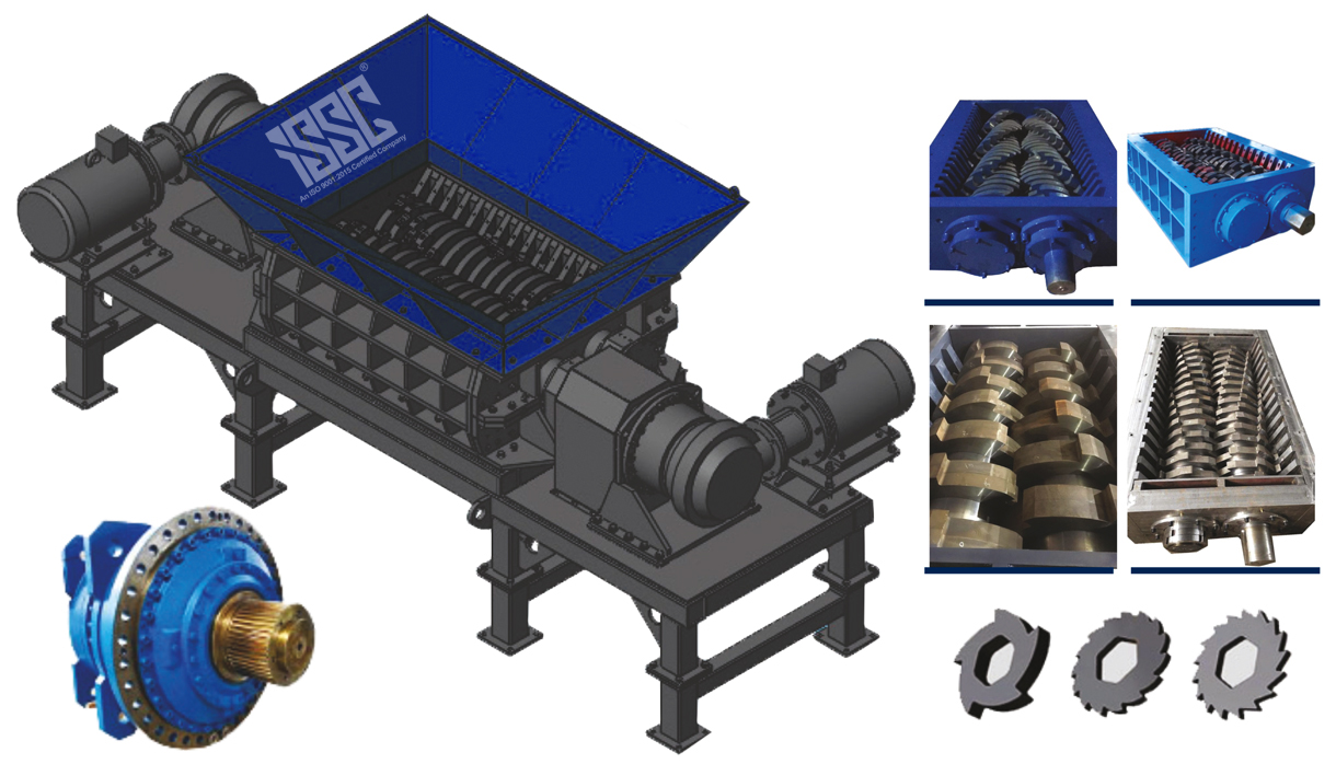 >Double Shaft Shredder - Industrial Supplies and Solutions Company(ISSC), Chennai. >Double Shaft Shredder - Industrial Supplies and Solutions Company(ISSC), Chennai.